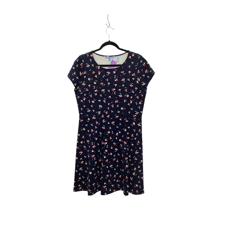 Dress Casual Midi By Draper James In Blue, Size: L Trendy Bodycon Midi Dress