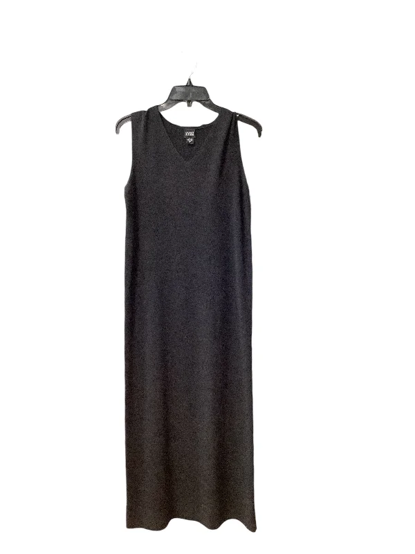 Dress Casual Midi By Eileen Fisher In Black, Size: S Trendy Smocked Detail Midi Dress Dress Casual Midi By Eileen Fisher In Black, Size: S Trendy Smocked Detail Midi Dress