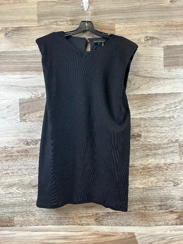 Dress Casual Midi By Endless Rose In Black, Size: L Stylish Satin Midi Dress