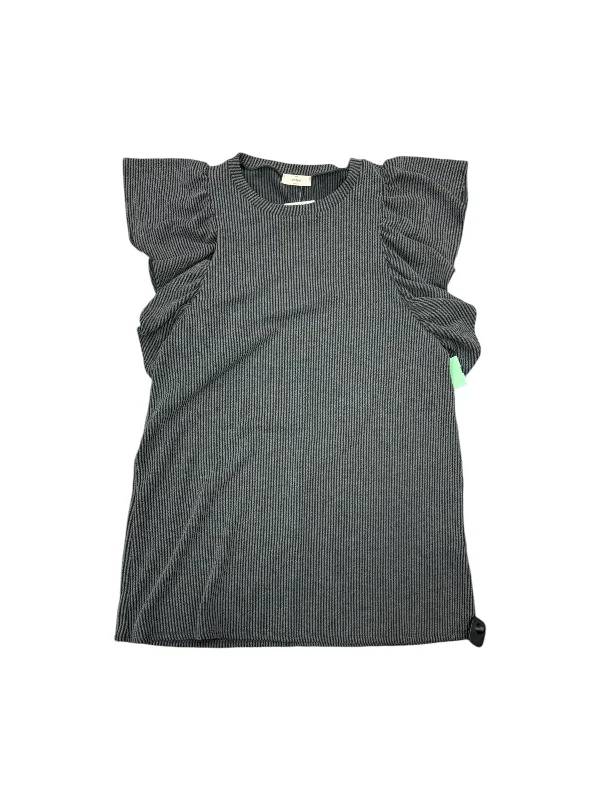 Dress Casual Midi By Entro In Grey, Size: 10 Elegant Pleated Detail Midi Dress