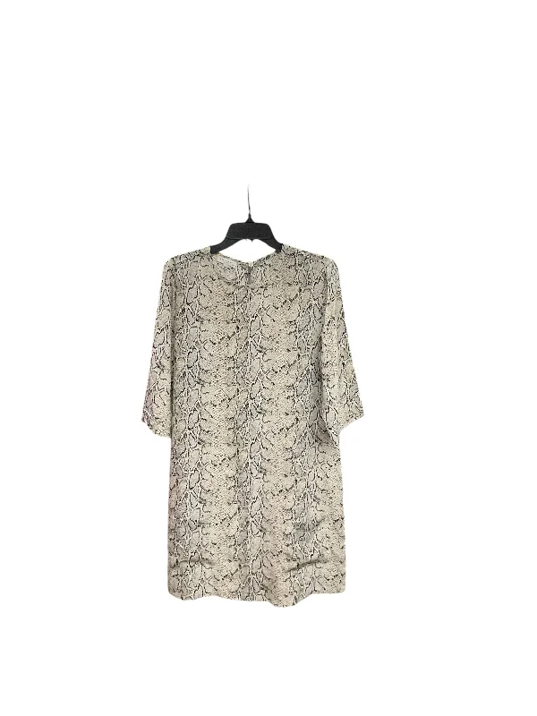 Dress Casual Midi By Equipment In Snakeskin Print, Size: L Chic Lace Detail Midi Dress Dress Casual Midi By Equipment In Snakeskin Print, Size: L Chic Lace Detail Midi Dress