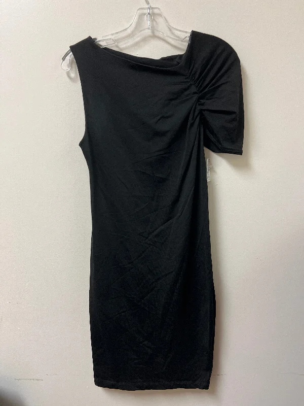 Dress Casual Midi By H&m In Black, Size: S Trendy Boho Midi Dress