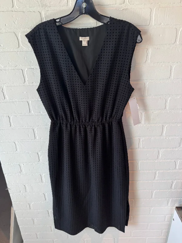 Dress Casual Midi By J. Crew In Black, Size: S Elegant Satin Slip Midi Dress