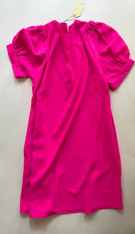 Dress Casual Midi By Jodifl In Hot Pink, Size: M Trendy Flared Sleeve Midi Dress