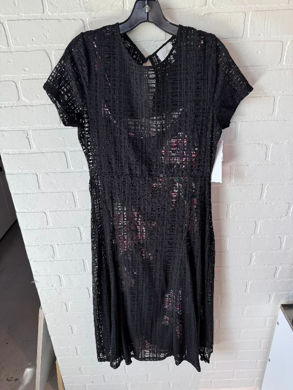 Dress Casual Midi By Johnny Was In Black, Size: M Fashionable High-Low Midi Dress