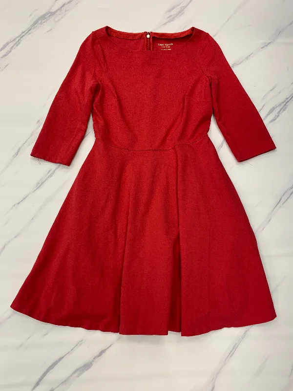 Dress Casual Midi By Kate Spade In Red, Size: Xs Cozy Knit Midi Dress