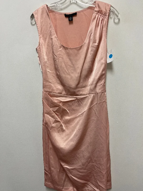 Dress Casual Midi By Kenneth Cole In Peach, Size: S Stylish Wraparound Midi Dress
