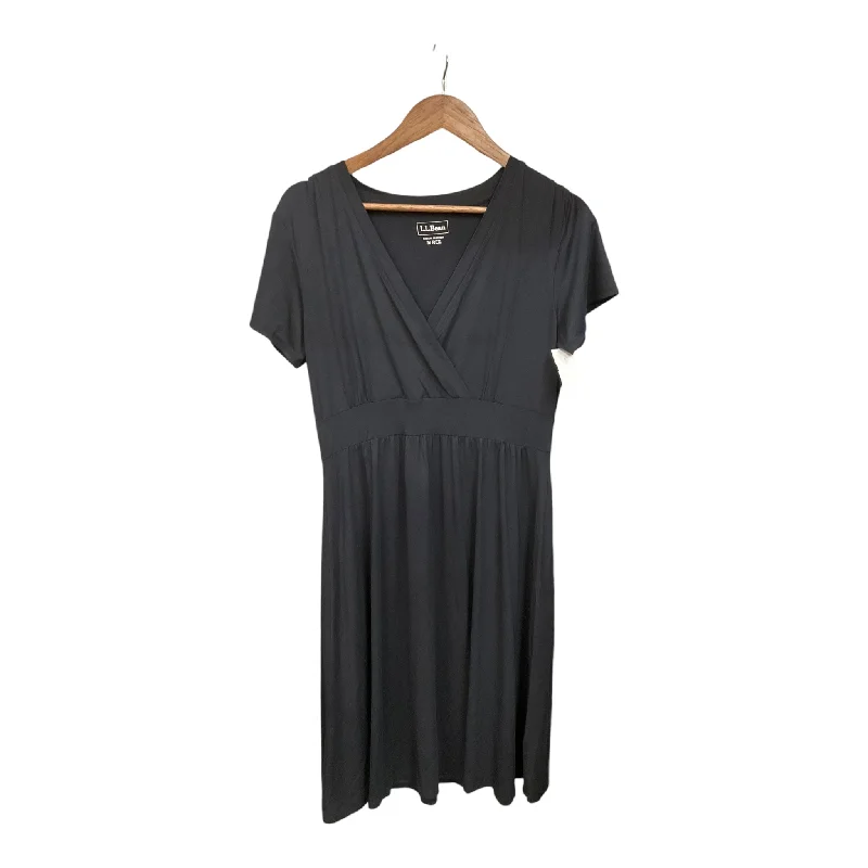 Dress Casual Midi By L.l. Bean In Black, Size: M Fashionable One-Shoulder Midi Dress Dress Casual Midi By L.l. Bean In Black, Size: M Fashionable One-Shoulder Midi Dress
