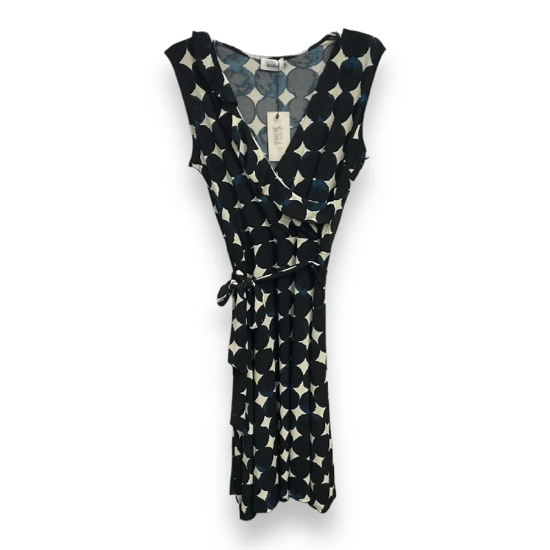 Dress Casual Midi By Leota In Multi-colored, Size: M Fashionable Pleated Midi Dress