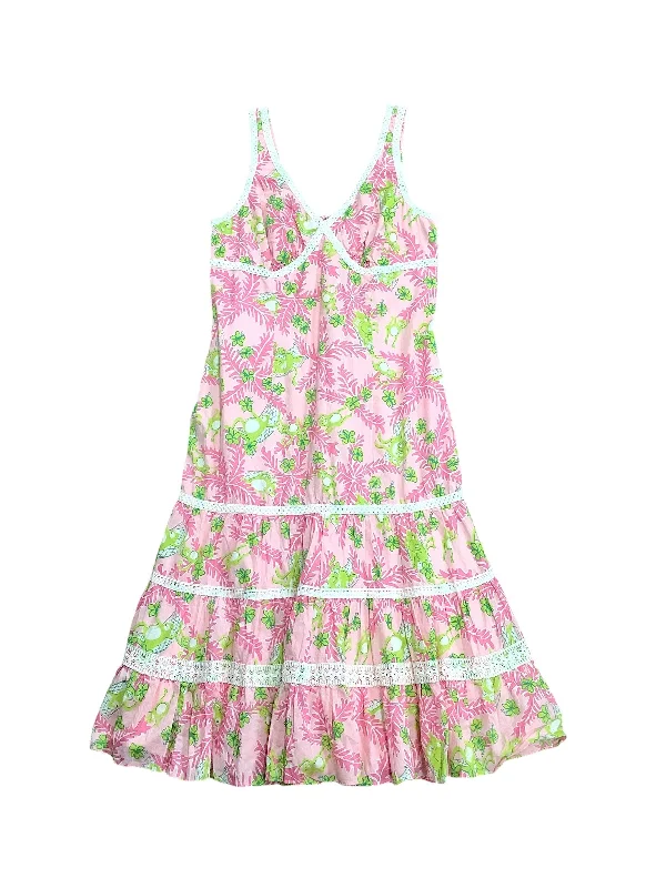 Dress Casual Midi By Lilly Pulitzer In Pink, Size: 10 Comfortable Empire Waist Midi Dress Dress Casual Midi By Lilly Pulitzer In Pink, Size: 10 Comfortable Empire Waist Midi Dress
