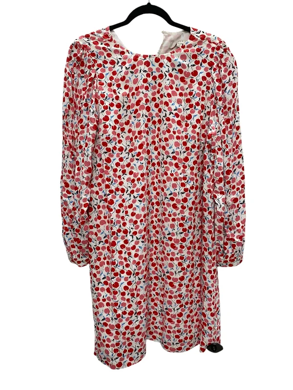 Dress Casual Midi By Loft In Multi-colored, Size: L Elegant Floral Midi Dress
