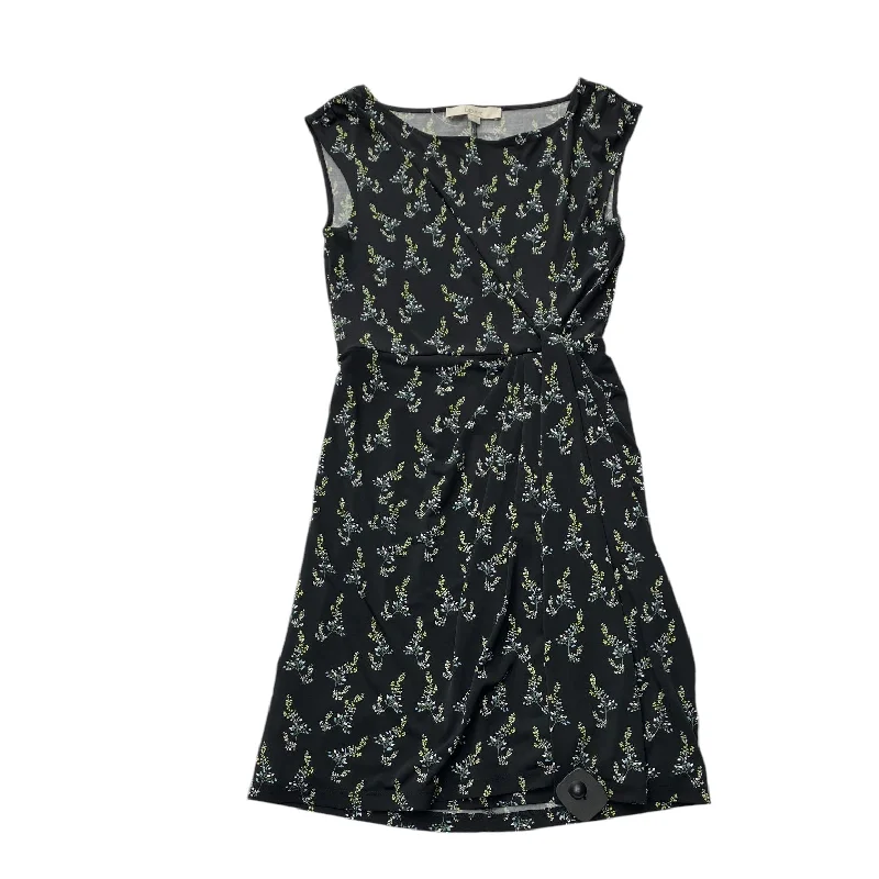 Dress Casual Midi By Loft In Multi-colored, Size: Xs Trendy Knit Midi Dress