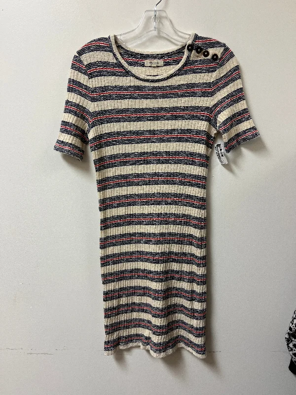 Dress Casual Midi By Madewell In Navy, Size: M Cozy Tie-Dye Midi Dress