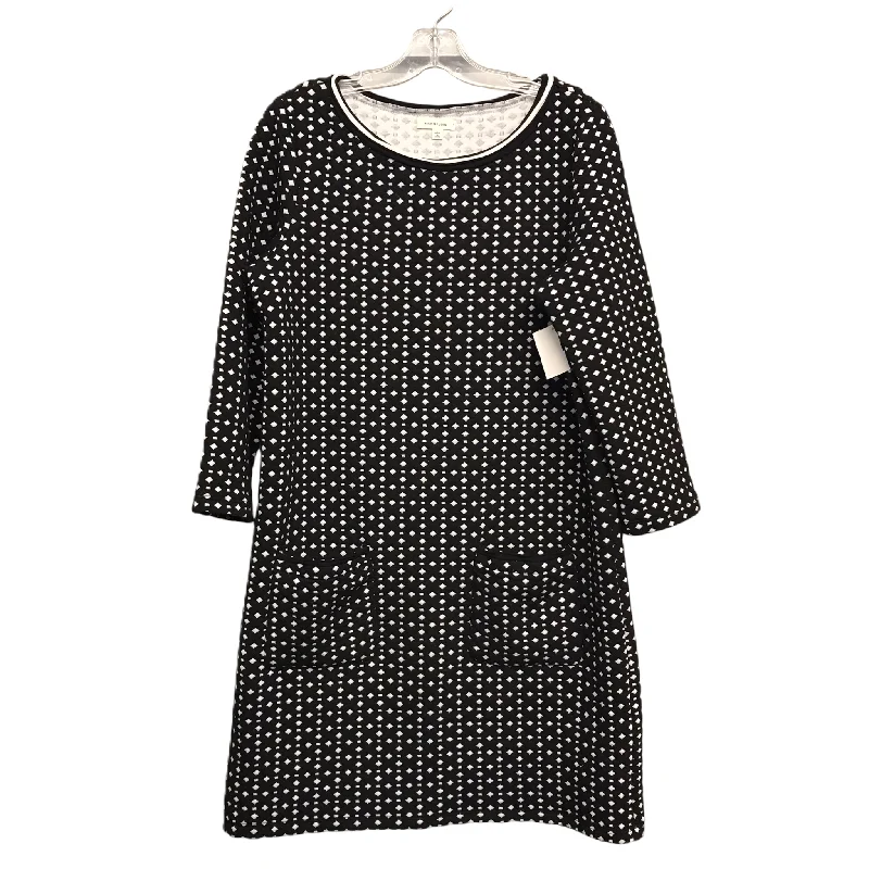 Dress Casual Midi By Max Studio In Black & White, Size: L Elegant Sleeveless Midi Dress Dress Casual Midi By Max Studio In Black & White, Size: L Elegant Sleeveless Midi Dress