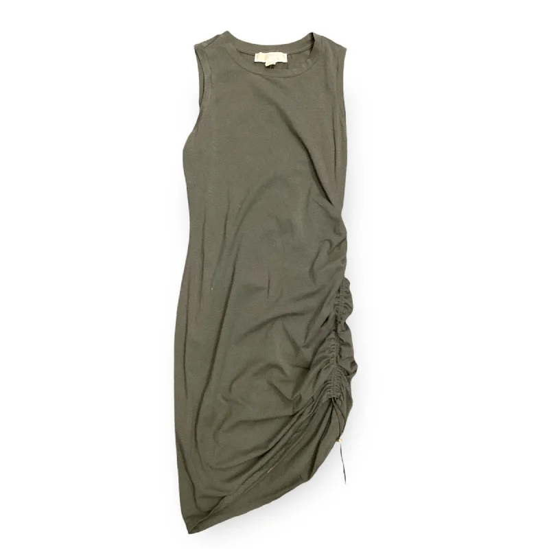 Dress Casual Midi By Michael Kors In Green, Size: S Fashionable Off-Shoulder Dress Midi Dress Casual Midi By Michael Kors In Green, Size: S Fashionable Off-Shoulder Dress Midi