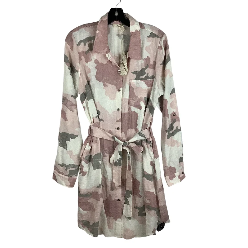 Dress Casual Midi By Mystree In Pink, Size: L Trendy Bodycon Midi Dress