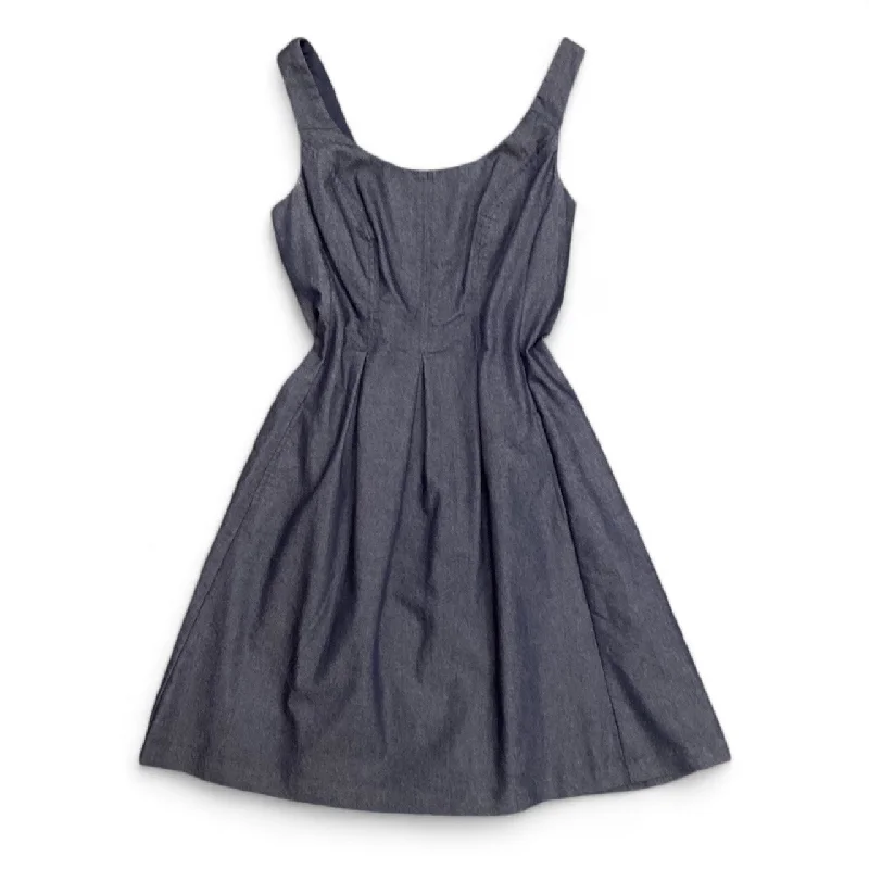 Dress Casual Midi By Nine West In Navy, Size: 8 Comfortable Sleeveless Midi Dress