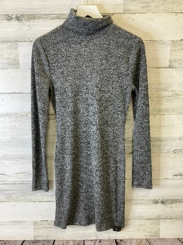 Dress Casual Midi By So In Grey, Size: M Cozy Tie-Dye Midi Dress