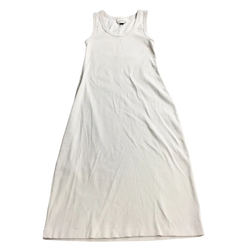 Dress Casual Midi By Universal Thread In Cream, Size: Xs Fashionable Polka Dot Midi Dress Dress Casual Midi By Universal Thread In Cream, Size: Xs Fashionable Polka Dot Midi Dress