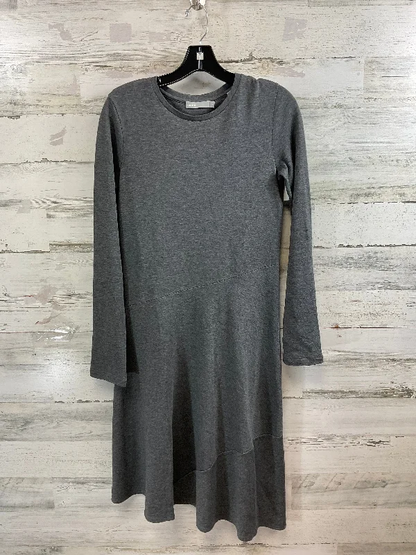 Dress Casual Midi By Vince In Grey, Size: M Comfortable Sleeveless Midi Dress