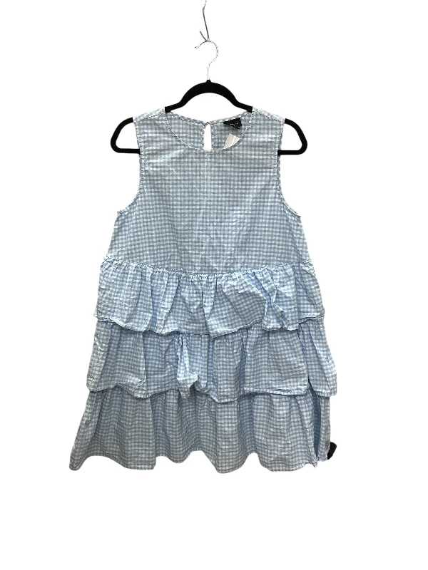 Dress Casual Midi By Who What Wear In Blue, Size: M Cozy Tie-Dye Midi Dress