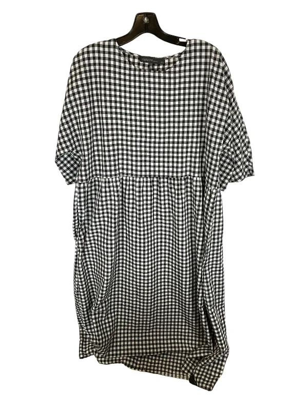 Dress Casual Midi By Zanzea In Black, Size: Xxl Stylish Off-Shoulder Ruffle Dress