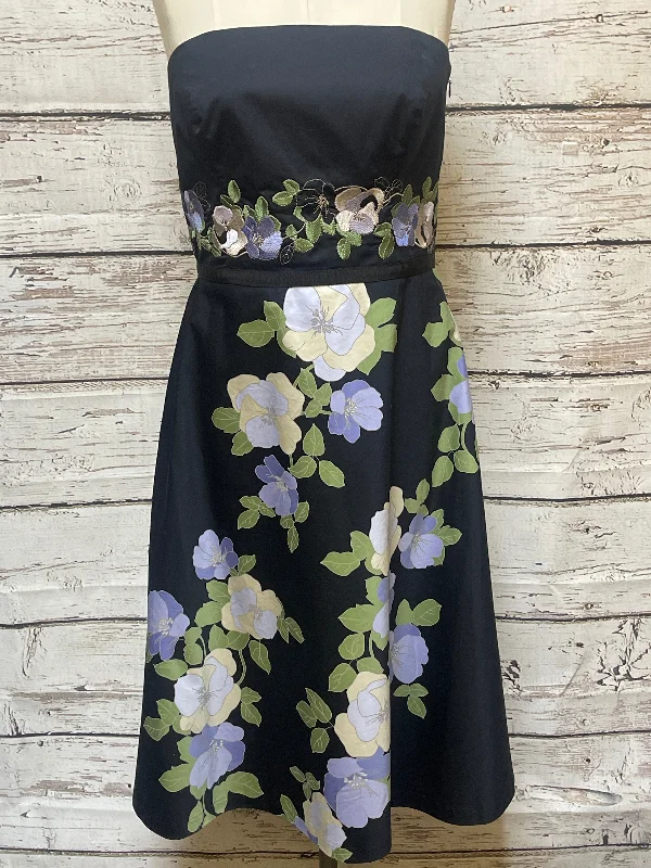 Dress Party Midi By Loft In Navy, Size: L Cozy Knit Midi Dress