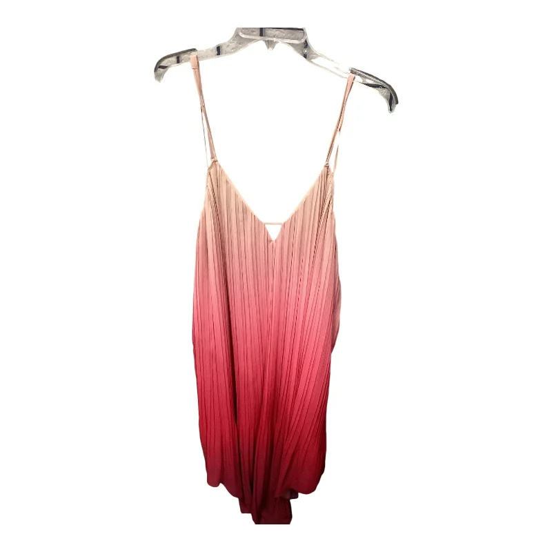 Dress Party Midi By Ramy Brook In Pink & Red, Size: Osfm Trendy Shift Midi Dress