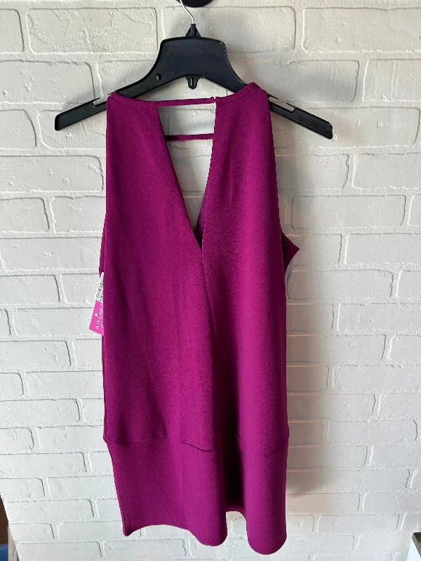 Dress Party Midi By Sam Edelman In Pink, Size: M Stylish Vintage Midi Dress