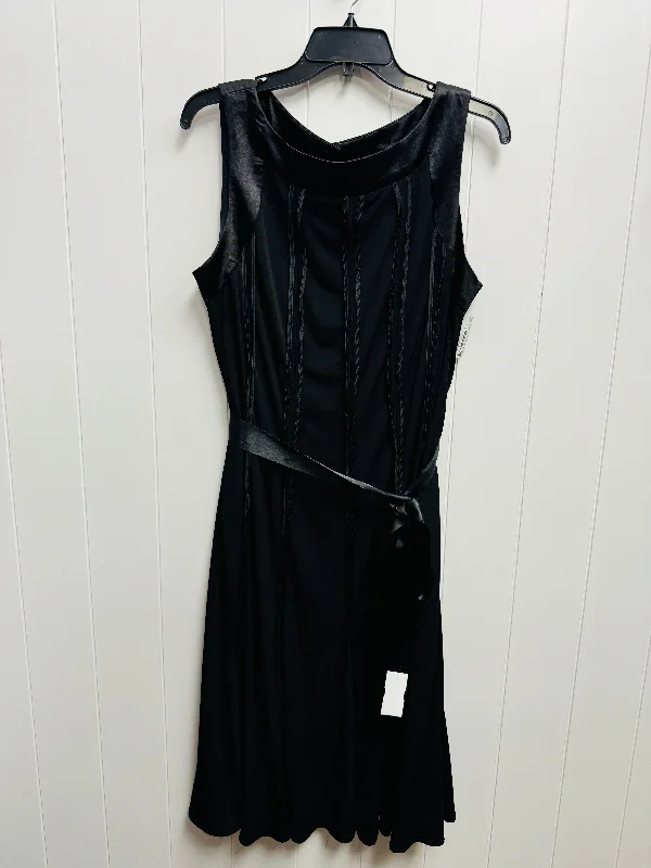 Dress Party Midi By Sandra Darren In Black, Size: 16 Fashionable High-Low Midi Dress Dress Party Midi By Sandra Darren In Black, Size: 16 Fashionable High-Low Midi Dress