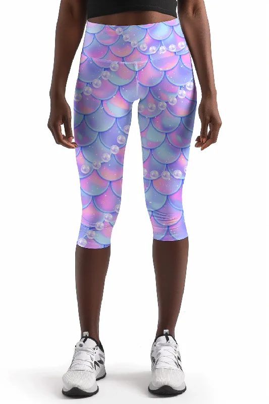 Making Waves Ellie Purple Performance Yoga Capri Leggings - Women Cozy Cotton Leggings Making Waves Ellie Purple Performance Yoga Capri Leggings - Women Cozy Cotton Leggings