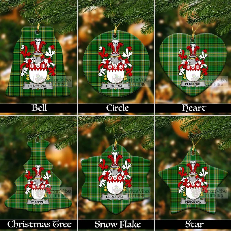 Perceval Irish Clan Tartan Christmas Ceramic Ornament with Coat of Arms Houndstooth Jacket Shearling Jacket Fleece Jacket Perceval Irish Clan Tartan Christmas Ceramic Ornament with Coat of Arms Houndstooth Jacket Shearling Jacket Fleece Jacket