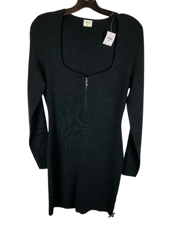 Dress Casual Midi By Abercrombie And Fitch In Black, Size: L Fashionable Casual Midi Dress Dress Casual Midi By Abercrombie And Fitch In Black, Size: L Fashionable Casual Midi Dress