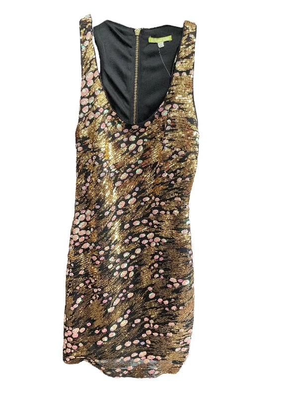 Dress Casual Midi By Gianni Bini In Gold, Size: Xs Stylish Long Sleeve Floral Midi Dress Dress Casual Midi By Gianni Bini In Gold, Size: Xs Stylish Long Sleeve Floral Midi Dress