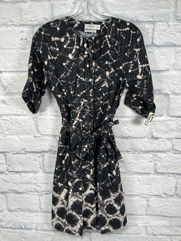 Dress Casual Midi By Target-designer In Black & Cream, Size: Xs Elegant Floral Skirt Midi Dress Dress Casual Midi By Target-designer In Black & Cream, Size: Xs Elegant Floral Skirt Midi Dress
